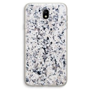 Gespikkelde marmer: Samsung Galaxy J7 (2017) Transparant Hoesje