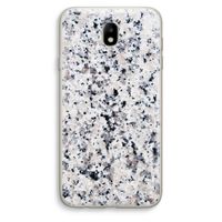 Gespikkelde marmer: Samsung Galaxy J7 (2017) Transparant Hoesje