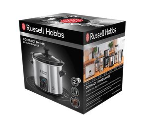 RUSSEL HOBBS 25570-56 - Compacte thuiskoker 2L - geborsteld roestvrij staal - 145 W