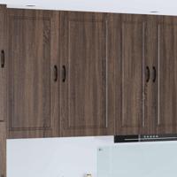 Keukenkast met plank Bruin Eiken 50 x 31 x 100 cm Bewerkt hout