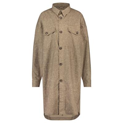 AGU Oversized Rain Shirt Urban Outdoor Dames - Lead gray - S - Waterdicht