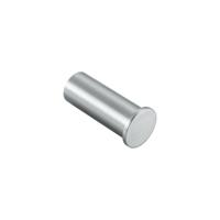 Fortifura Calvi Handdoekhaak - rond - enkel - Geborsteld RVS PVD (RVS) Single_Towelhook_RVS