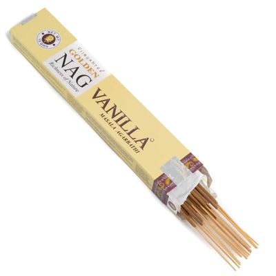 Golden Nag Vanille Wierook (1 pakje)