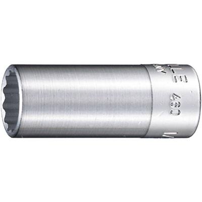 Stahlwille 460 A 3/8 02620024 Dubbel zeskant Dopsleutelinzetstuk 3/8 3/8 (10 mm)