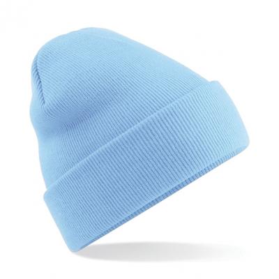 Beechfield Beanie Wintermuts - lichtblauw - acryl - volwassenen