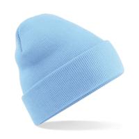 Beechfield Beanie Wintermuts - lichtblauw - acryl - volwassenen