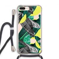 Fantasie jungle: iPhone 8 Plus Transparant Hoesje met koord