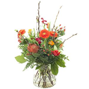 Voorjaarsboeket oranje