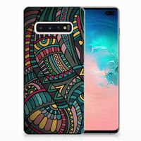 Samsung Galaxy S10 Plus TPU bumper Aztec - thumbnail