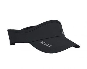 2XU Run Visor zonneklep zwart