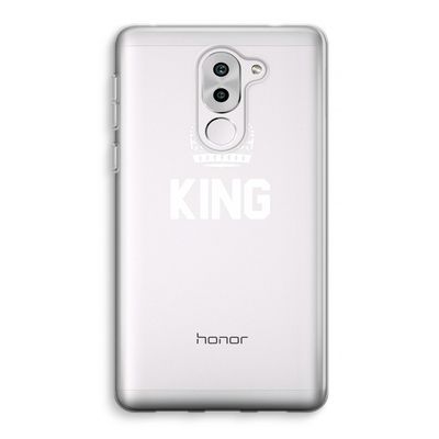 King zwart: Honor 6X Transparant Hoesje