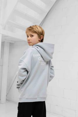 Croyez Fraternité Hoodie Kids Lichtblauw - Maat 128 - Kleur: Lichtblauw | Soccerfanshop