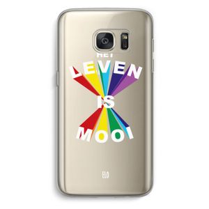 Het Leven Is Mooi: Samsung Galaxy S7 Transparant Hoesje