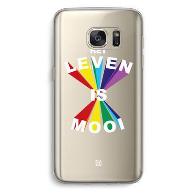 Het Leven Is Mooi: Samsung Galaxy S7 Transparant Hoesje