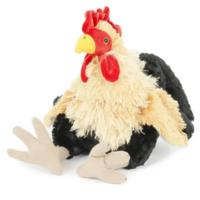 Semo Pluche Knuffel kip/haan - knuffel kip/haan - 23cm - boerderij kip