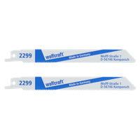 Wolfcraft Sabelzaagbladen | BiM | L150mm | 2 stuks - 2299000