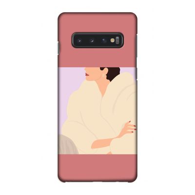 Cosy: Samsung Galaxy S10 4G Volledig Geprint Hoesje