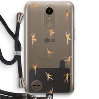 Dans #2: LG K10 (2017) Transparant Hoesje met koord