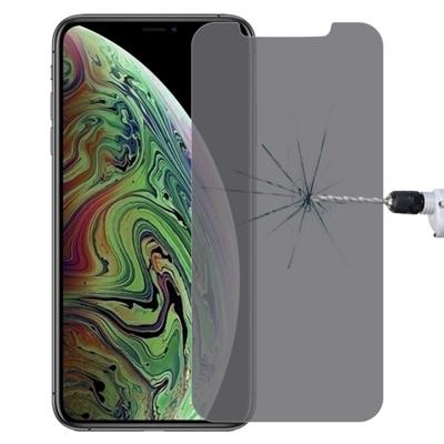 0.4 mm 9H oppervlaktehardheid 180 graden Privacy Anti Glare Screen Protector voor iPhone XS Max