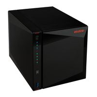 Asustor Nimbustor 4 AS5304T NAS Desktop Ethernet LAN Zwart J4105 - thumbnail