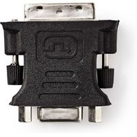 DVI - VGA-Adapter | DVI-I 24+5-Pins Male - VGA Female | Zwart