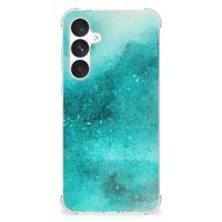 Back Cover Samsung Galaxy A55 Painting Blue