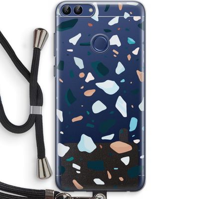 Terrazzo N°13: Huawei P Smart (2018) Transparant Hoesje met koord