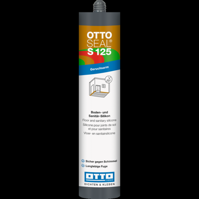 Ottoseal S125 Sanitair Siliconenkit 310ml - Mat Helderbruin C7094