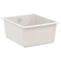 Wasbak Wit 370 x 460 mm 80% Kwarts en 20% Hars