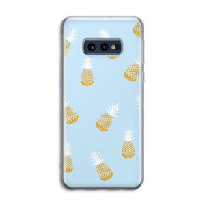 Ananasjes: Samsung Galaxy S10e Transparant Hoesje