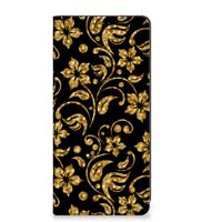 OnePlus 12 Smart Cover Gouden Bloemen