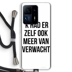 Meer verwacht: Xiaomi Mi Mix 4 Transparant Hoesje met koord