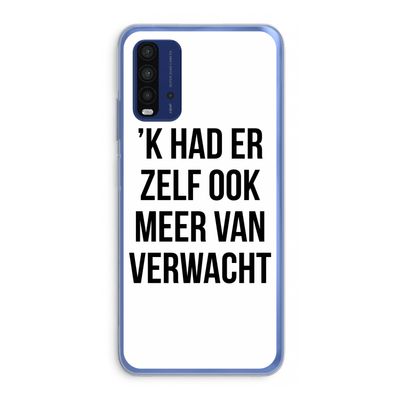 Meer verwacht: Xiaomi Redmi 9T Transparant Hoesje
