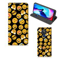 Motorola Moto G9 Play | Hoesje met Magneet | Emoji
