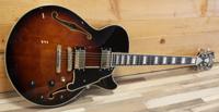 D&apos;angelico Premier SS Brown Burst