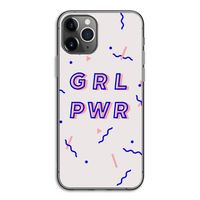 GRL PWR: iPhone 11 Pro Transparant Hoesje