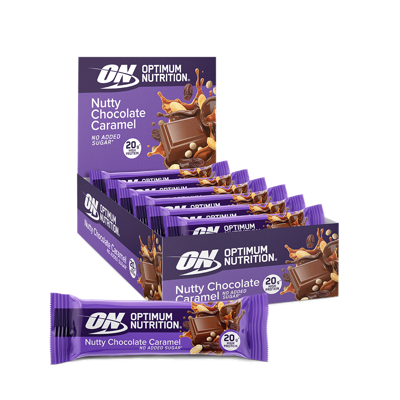 Nutty Chocolate Caramel Protein Bar | Optimum Nutrition | 700 X G