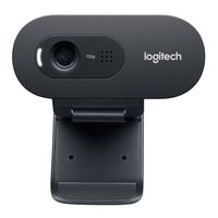 Logitech C270 webcam 3 MP 1280 x 720 Pixels USB 2.0 Zwart - thumbnail