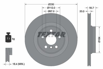 Remschijf 92306805