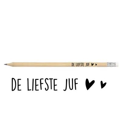'Potlood - De liefste Juf' kopen? | FOR YOU GIFTS
