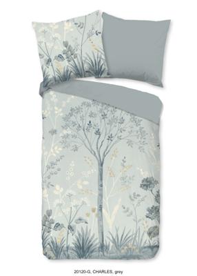 Good Morning Dekbedovertrek "" - Grijs - (155x220 cm) - Katoen Good Morning Dekbedovertrek "" - Grijs - (155x220 cm) - Katoen