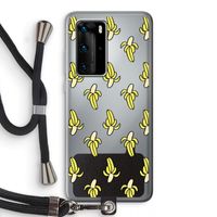 Bananas: Huawei P40 Pro Transparant Hoesje met koord