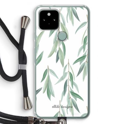 Branch up your life: Pixel 5 Transparant Hoesje met koord