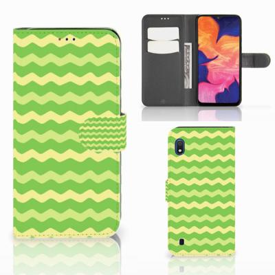Samsung Galaxy A10 | Telefoon Hoesje | Waves Green