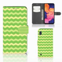 Samsung Galaxy A10 | Telefoon Hoesje | Waves Green