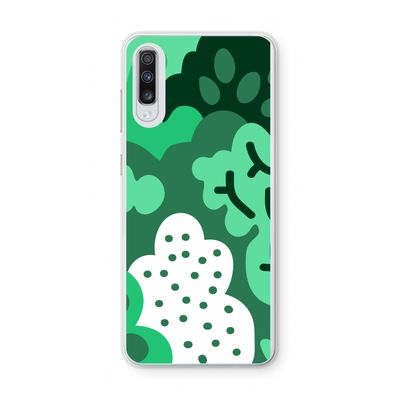 Bushes: Samsung Galaxy A70 Transparant Hoesje