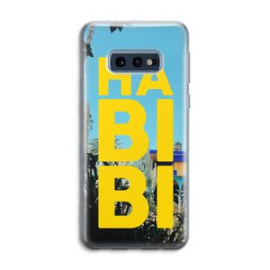 Habibi Majorelle : Samsung Galaxy S10e Transparant Hoesje