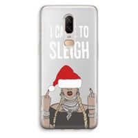 Came To Sleigh: OnePlus 6 Transparant Hoesje