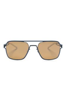Mykita lunettes de soleil RIku à monture pilote - Bleu