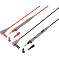 VOLTCRAFT MS-4P Veiligheidsmeetsnoerenset 1.20 m Zwart, Rood